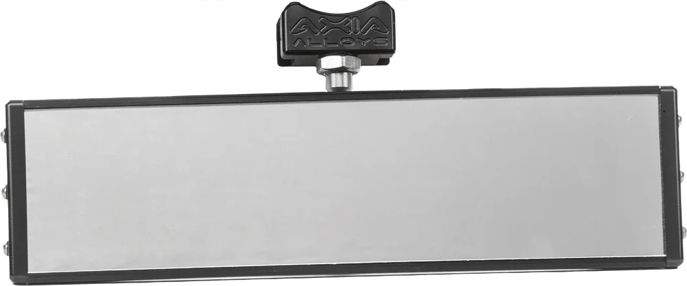 AXIA MOD9PRVMBO-BK Wide Panoramic Rear View Mirror - Enhanced Safety & Visibility for Powersports Vehicles