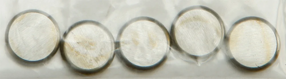 Hot Cams 5-Piece Valve Shim Set - 8.90x2.04mm Engine Performance Enhancer