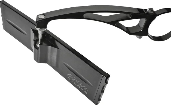 AXIA MOD9PRVMEC-BK Wide Panoramic Rear View Mirror - Clamps Mount for Powersports Vehicles