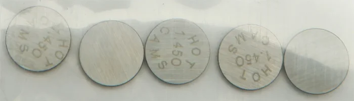 Hot Cams 5PK948145 Shim Package Refills - High-Quality Steel Engine Shims for Precision Tuning