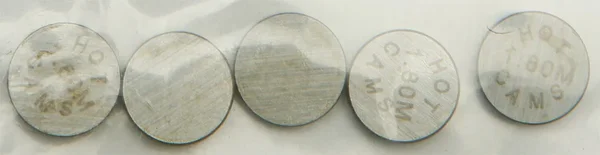 Hot Cams 5PK948180 9.48mm Valve Shim Refill Packs - 5-Pack for Japanese 4-Stroke Motorcycles & ATVs