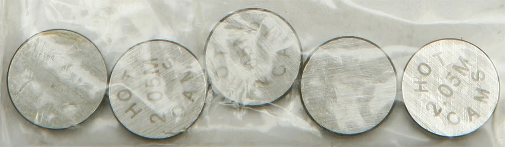 Hot Cams 5PK948205 Shim Package Refills - Engine Performance Enhancer for Riders