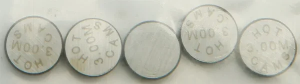 Hot Cams 5-Pack Valve Shim Refills - 9.48mm Replacement Shims for Yamaha & 9.48mm Bucket Tappet Engines