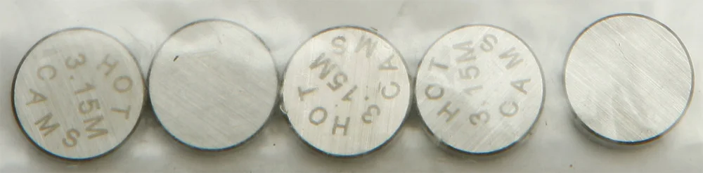 Hot Cams 5PK948315 Shim Package Refills - 20 High-Quality Steel Engine Shims for Precision Performance