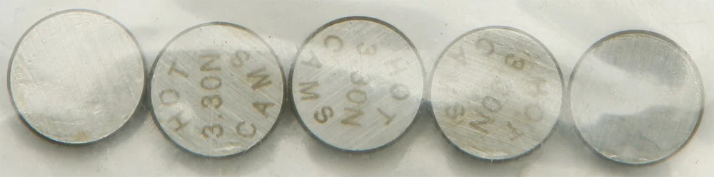 Hot Cams 5PK948330 Shim Package Refills - Engine Performance Enhancer for Riders