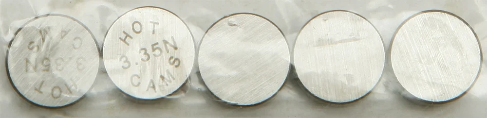 Hot Cams 5PK948335 Shim Package Refills - High-Strength Steel Valve Shims for Engine Timing Adjustments