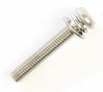 MIKUNI BN34/120-30 Stainless Carburetor Adjustment Screw with 3 Washers - Durable Fuel System Component