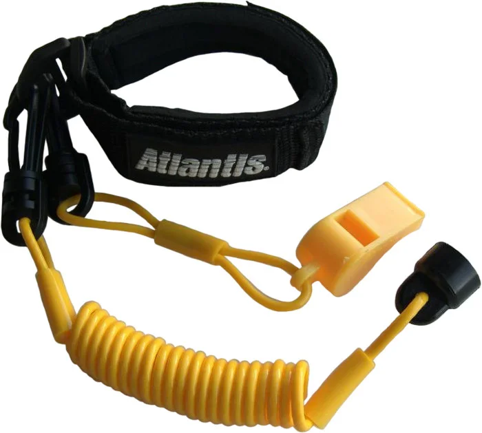 ATLANTIS A7447PFW Pro Floating Wrist/Jacket Tethercord/Lanyard - Durable & Versatile Powersports Accessory