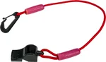 WPS LVW-17 RED Floating Whistle with Lanyard - Durable Accessory for Powersports Enthusiasts