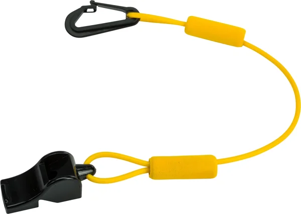 WPS LVW-17 YLW Floating Whistle with Lanyard - Durable Accessory for Powersports Enthusiasts