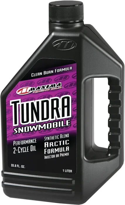 MAXIMA Tundra Snowmobile Oil - 1 Gallon 2-Stroke Injection Oil for High-Performance Snowmobiles