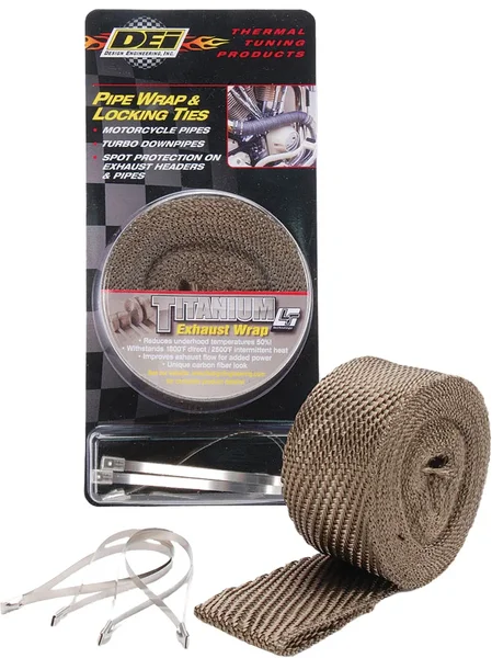 DEI - 901123 - Exhaust Wrap & Tie Kit