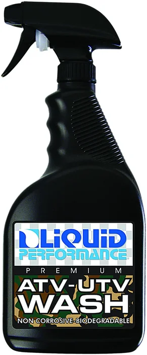 LIQUID PERFORMANCE ATV/UTV Wash - Powerful Chemicals for Deep Cleaning & UV Protection