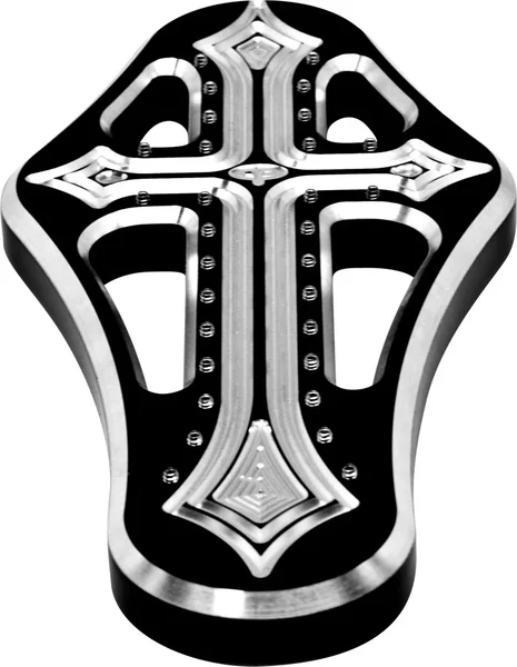 PREC. BILLET - DRK-420-ALL-BLK - Harley Davidson Passenger Floorboards