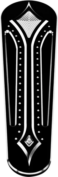 PREC. BILLET - DRK-550-08UP-BLK - Billet Tank Cover