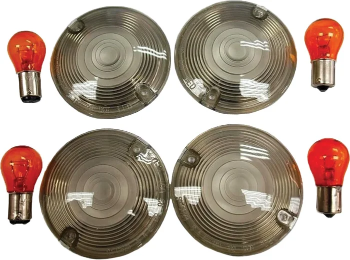 HARDDRIVE - 161033 - Smoked Turn Signal Lens Kit