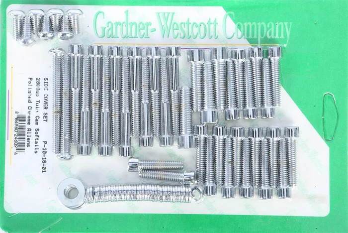 GARDNERWESTCOTT - P-10-16-01 - Big Twin Cam & Primary Cover Set