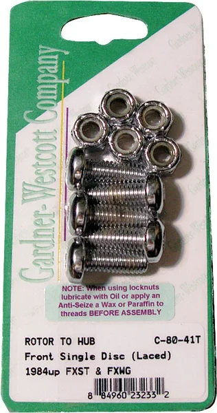 GARDNERWESTCOTT - C-80-41T - Brake Rotor Bolts