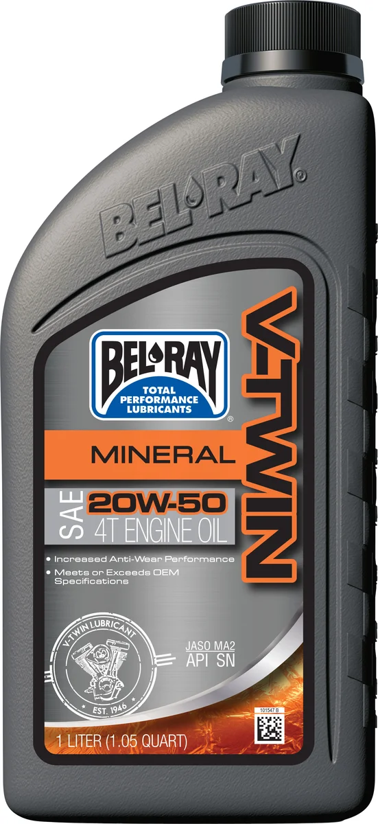 BEL-RAY - 96905-BT1 - V-Twin Mineral Engine Oil