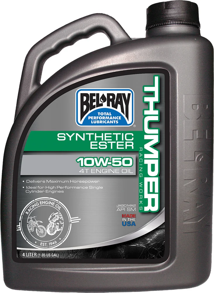 BEL-RAY - 99550-B4LW - Works Thumper Racing Synthetic Ester 4T Engine Oil