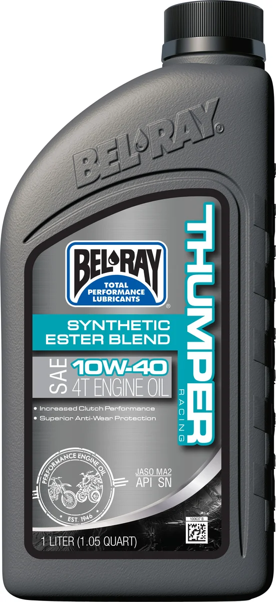 BEL-RAY - 99520-B1LW - Thumper Racing Synthetic Ester Blend 4T Engine Oil