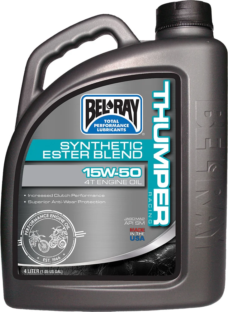 BEL-RAY - 99530-B4LW - Thumper Racing Synthetic Ester Blend 4T Engine Oil
