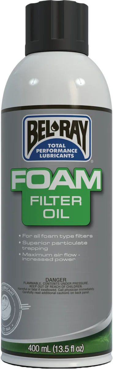 BEL-RAY - 99200-A400W - Foam Filter Oil