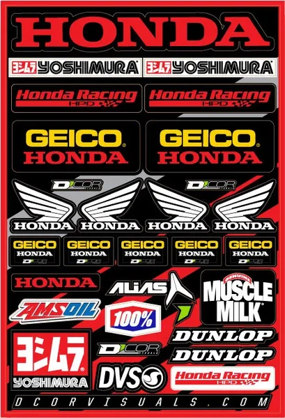 D-COR - 40-10-114 - Decal Sheet