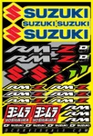 D-COR - 40-40-100 - Suzuki Decal Sheet
