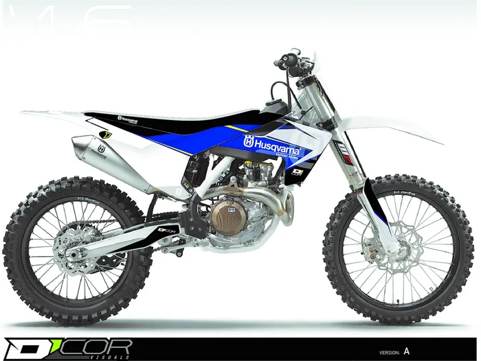 D-COR - 20-70-400-WH - Raceline Graphics Kit