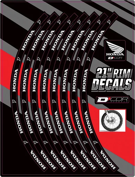 D-COR - 40-80-200 - Rim Decals