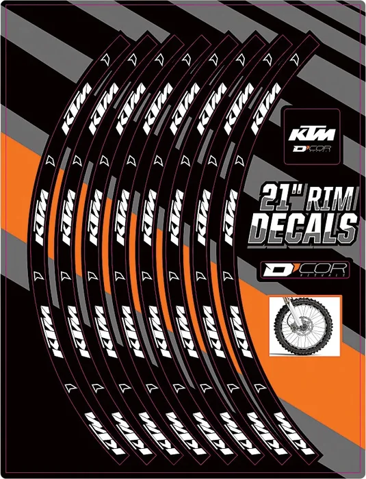 D-COR - 40-80-204 - Rim Decals