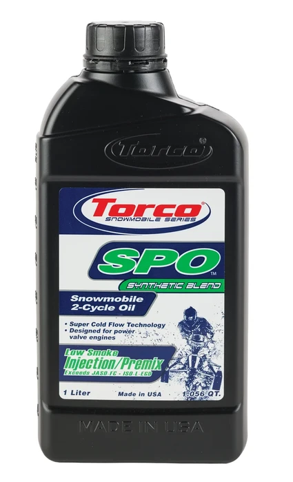 TORCO SPO Synthetic/Petroleum Snowmobile 2-Cycle Oil - 1 Gallon for All 2-Stroke Engines
