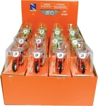 NEW-RAY - 00417E - Pull-Back Mini Bike Pack w/Display Box