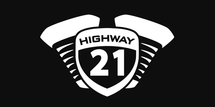 HIGHWAY 21 - HWY 21 3X6 BLACK - 3x6 Banner