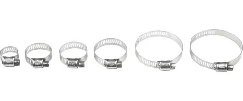 HELIX 111-6212 Stainless Steel Hose Clamps - Durable, Reliable Clamping Solution for Powersports