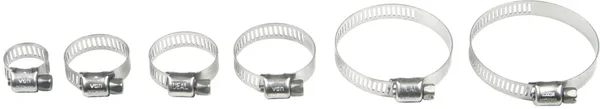 HELIX 111-6228 Stainless Steel Hose Clamps - Durable, Reliable Clamping Solution for Powersports