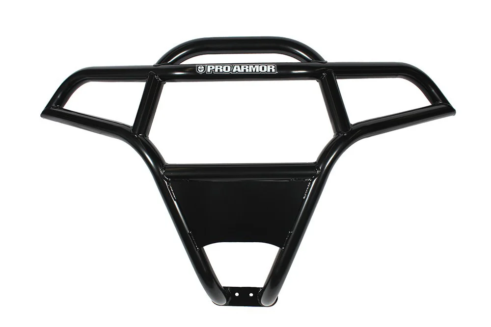 PRO ARMOR P141032BL Trail Front Bumper - Durable Black Body Protection for Powersports Vehicles