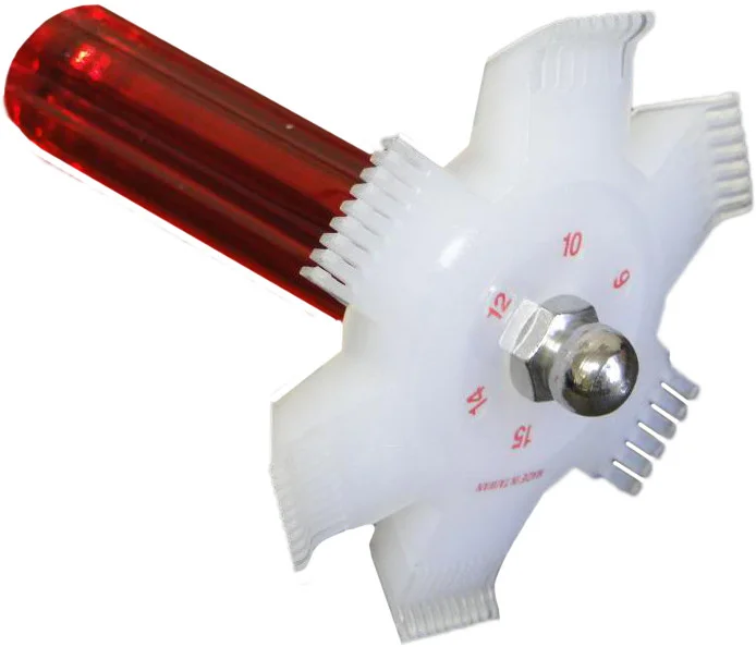 HELIX 378-9200 Radiator Fin Straightener - Professional Tool for Efficient Cooling System Maintenance