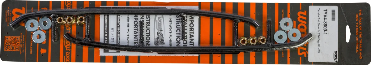 WOODYS - TYV4-8800 - Trail Blazer Round Bar Runners 6"