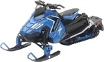 NEW-RAY 1:16 Scale Polaris Switchback Pro-X 800 Snowmobile Replica - Diecast Metal Model