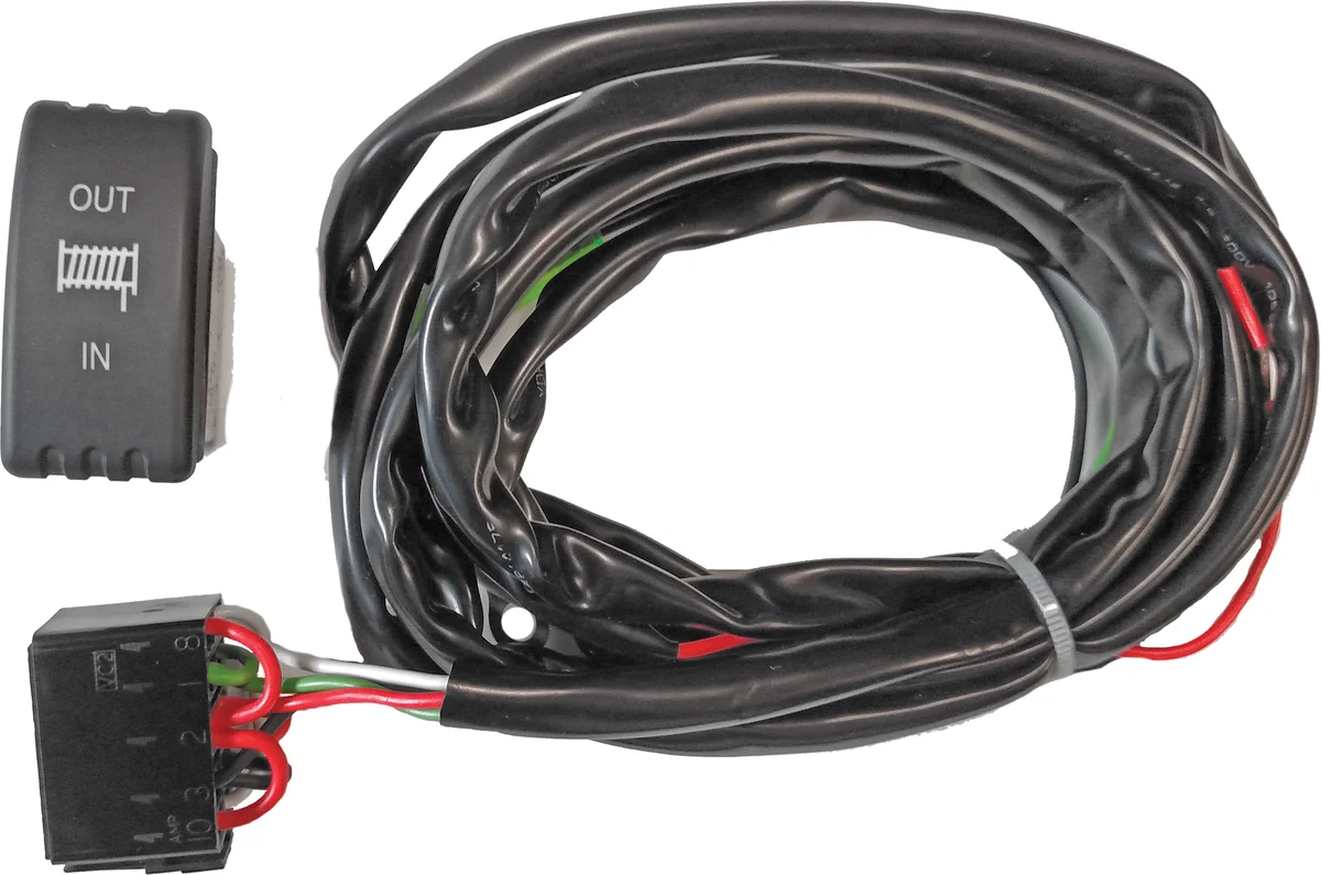 KFI Waterproof Winch Dash Switch Kit - IP67 Electrical Control System for UTVs