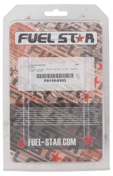 ALL BALLS - FS110-0103 - Fuel Hose and Clamp Kit