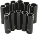 PERFORMANCE TOOL - M591DB - 1/2" Metric Impact Socket Set