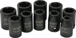 PERFORMANCE TOOL - M593DB - 1/2" Metric Impact Socket Set