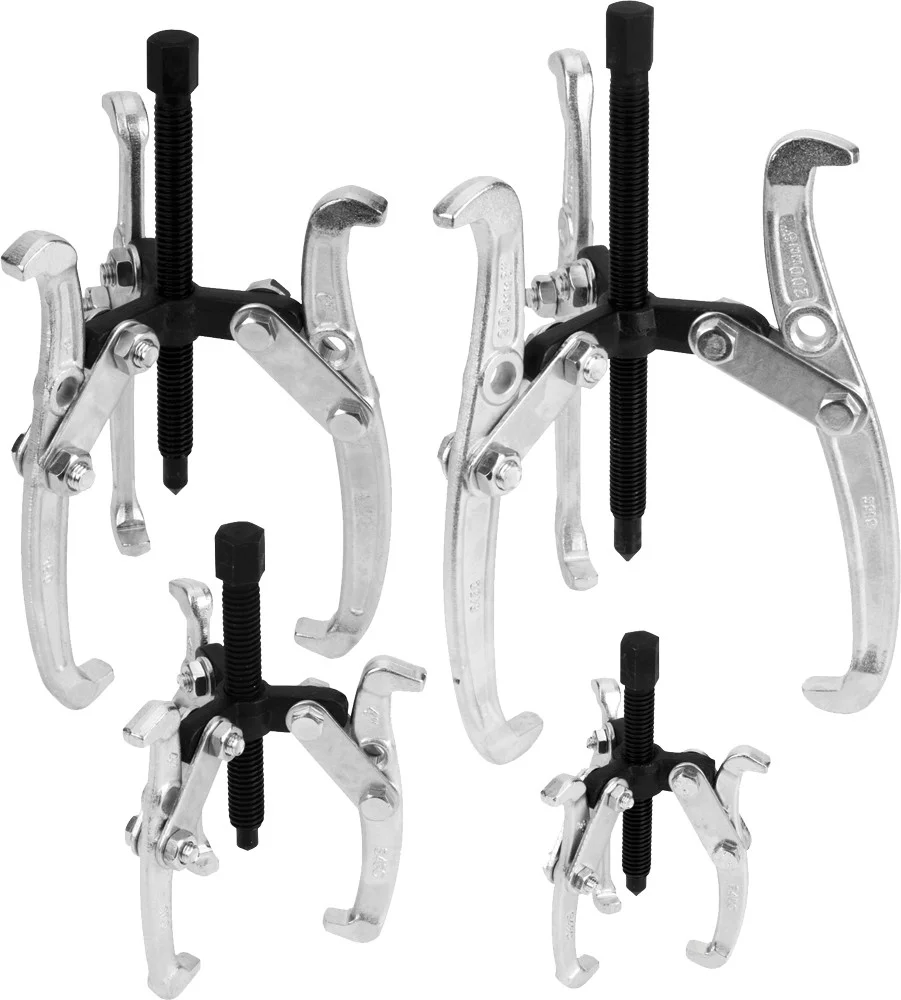 PERFORMANCE TOOL - W134DB - 4 Piece 3 Jaw Gear Puller Set