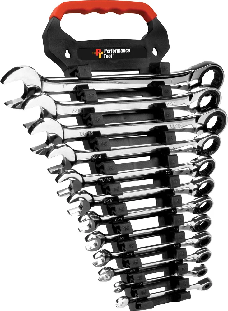 PERFORMANCE TOOL - W30641 - SAE Ratchet Wrench Set