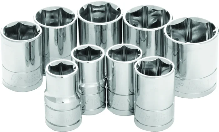 PERFORMANCE TOOL - W32002 - 1/2" SAE Socket Set