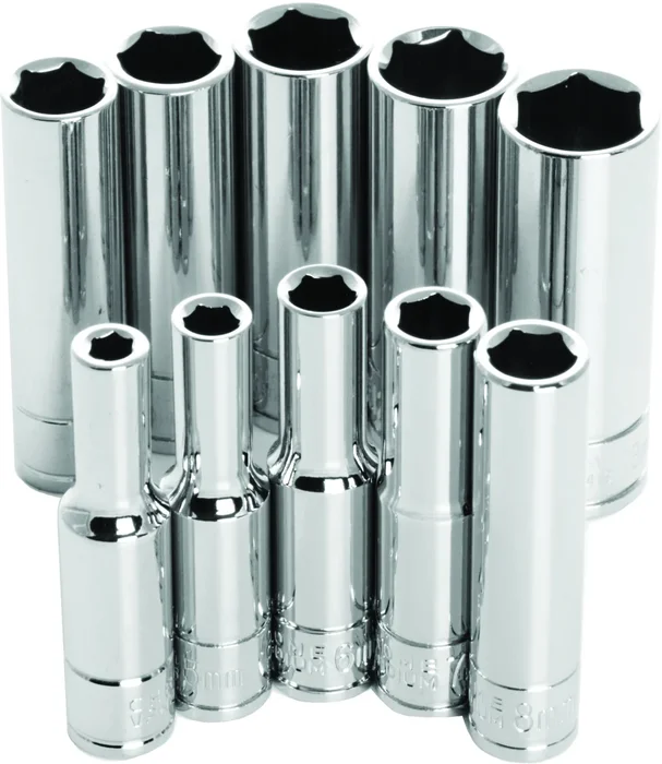 PERFORMANCE TOOL - W36400 - 1/4" Metric Socket Set