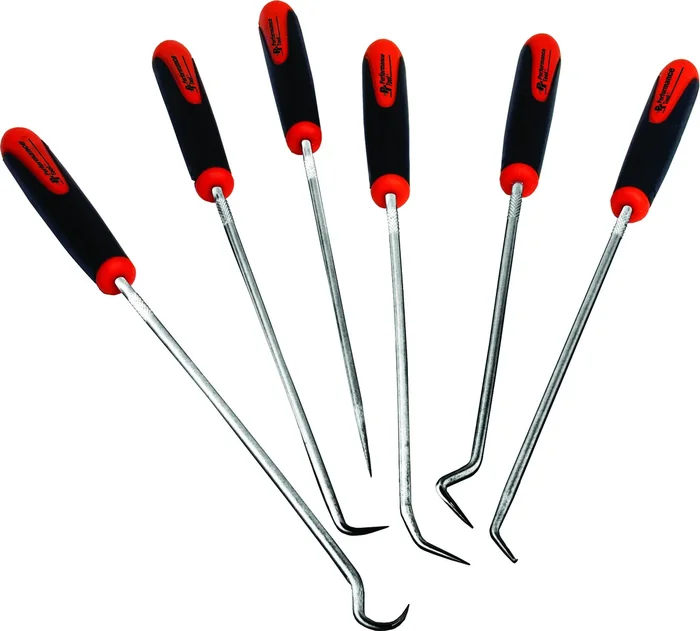 PERFORMANCE TOOL - W942 - 6 Piece Hook & Pick Set